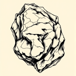 Bio-Organic Rock Tattoo