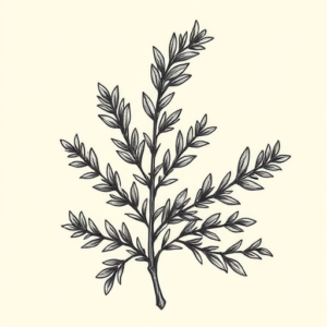Bio-Organic Rosemary Tattoo