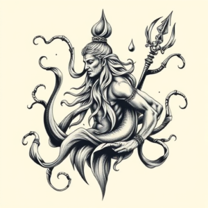 Bio-Organic Shiva Tattoo