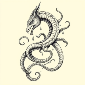 Bio-Organic Slytherin Tattoo