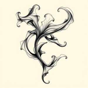 Bio-Organic Smoke Tattoo