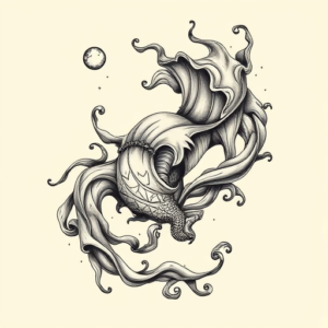 Bio-Organic Space Tattoo