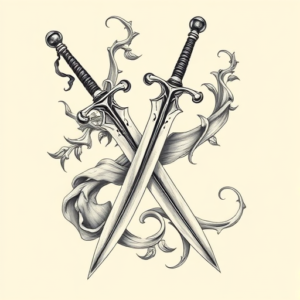 Bio-Organic Sword Tattoo