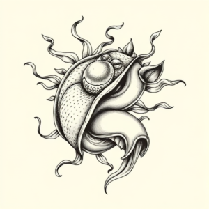 Bio-Organic Taco Tattoo