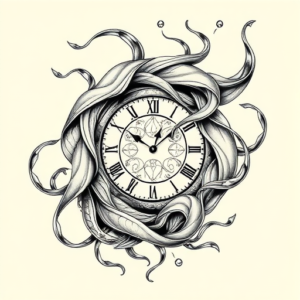 Bio-Organic Time Tattoo