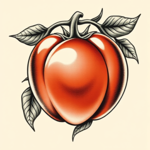 Bio-Organic Tomato Tattoo