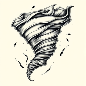 Bio-Organic Tornado Tattoo