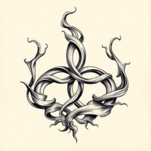 Bio-Organic Trinity Tattoo