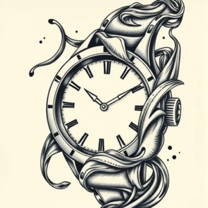 Bio-Organic Watch Tattoo