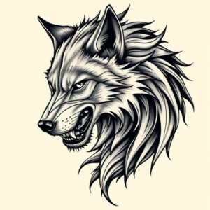 Bio-Organic Werewolf Tattoo