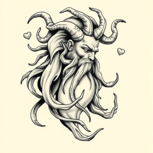 Bio-Organic Zeus Tattoo