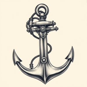Biomechanical Anchor Tattoo
