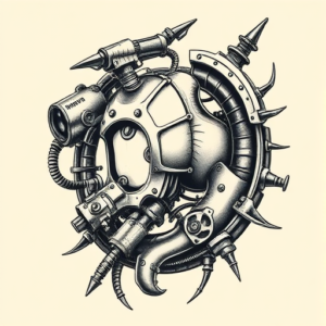 Biomechanical Band Tattoo