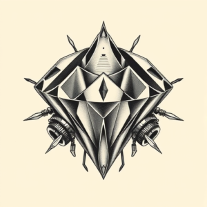 Biomechanical Diamond Tattoo