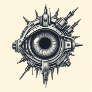 Biomechanical Iris Tattoo