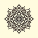 Biomechanical Mandala Tattoo