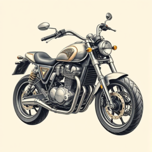 Biomechanical Motorcycle Tattoo