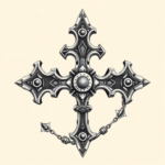 Biomechanical Rosary Tattoo