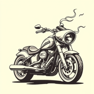 Black And Grey Turbo Tattoo