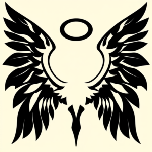Black Archangel Tattoo