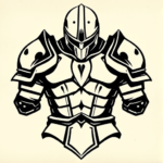 Black Armor Tattoo