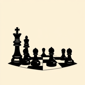 Black Chess Tattoo