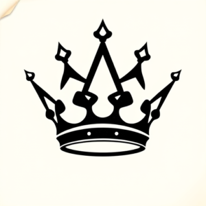 Black Crown Tattoo