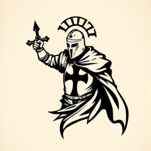 Black Crusader Tattoo