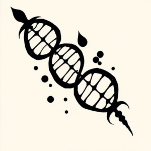 Black Dna Tattoo
