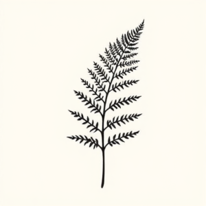 Black Fern Tattoo