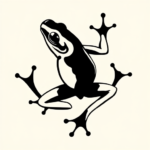 Black Frog Tattoo