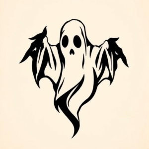 Black Ghost Tattoo