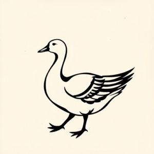 Black Goose Tattoo