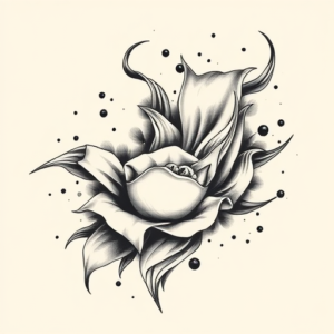 Black & Grey Ink Lighter Tattoo