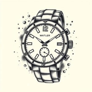 black-grey-ink-watch-tattoo