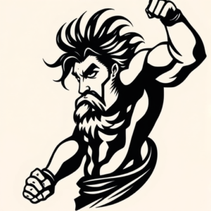 Black Hercules Tattoo