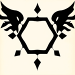 Black Hexagon Tattoo