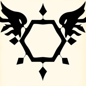 Black Hexagon Tattoo