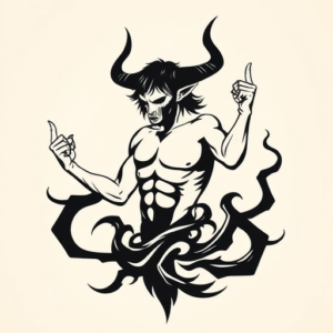 Black Incubus Tattoo