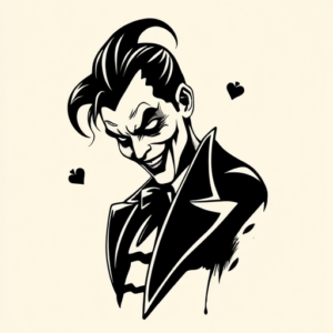 Black Joker Tattoo