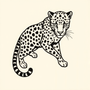 Black Leopard Tattoo