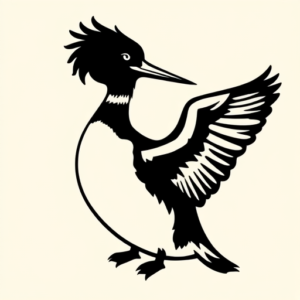 Black Loon Tattoo