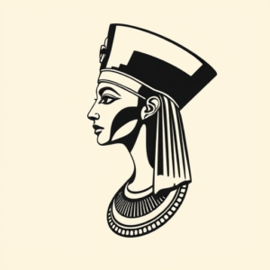 Black Nefertiti Tattoo