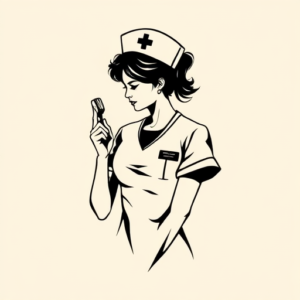 Black Nurse Tattoo