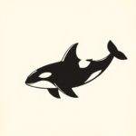 Black Orca Tattoo