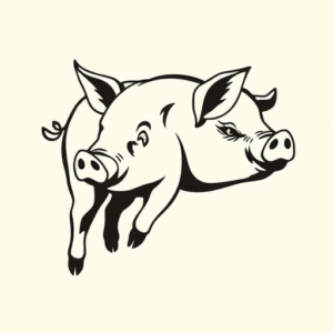 Black Pig Tattoo