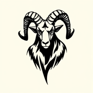 Black Ram Tattoo