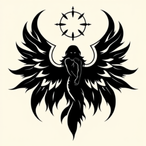 Black Seraphim Tattoo