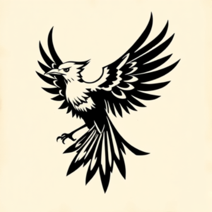 Black Thunderbird Tattoo