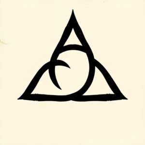Black Triquetra Tattoo